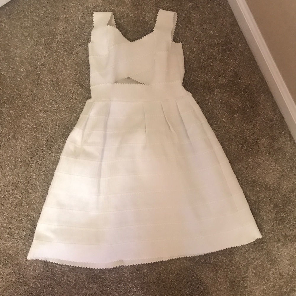 White dress
